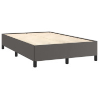 Produktbild för Sängram grå 120x200 cm konstläder