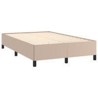 Produktbild för Sängram cappuccino 120x200 cm konstläder
