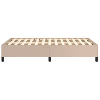 Produktbild för Sängram cappuccino 120x200 cm konstläder
