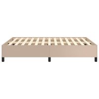 Produktbild för Sängram cappuccino 140x200 cm konstläder