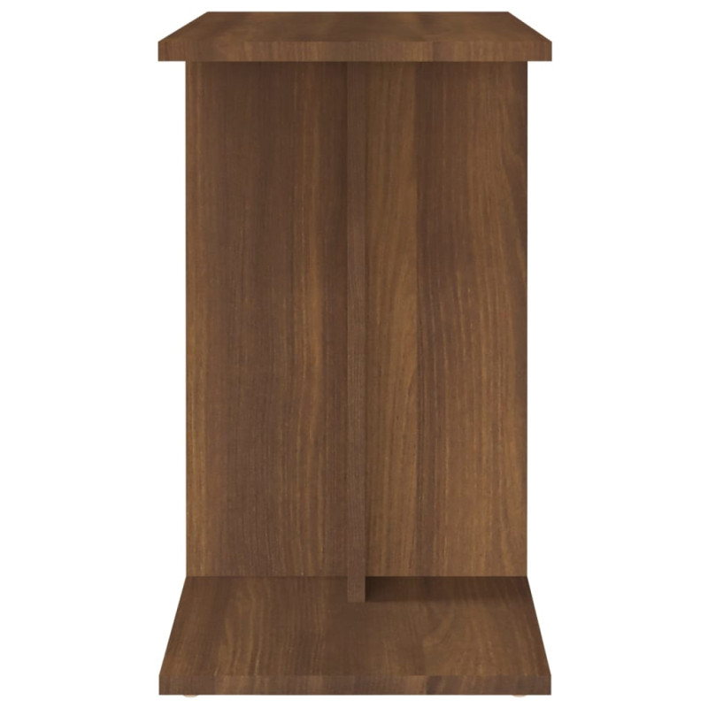 Produktbild för Soffbord brun ek 50x30x50 cm konstruerat trä