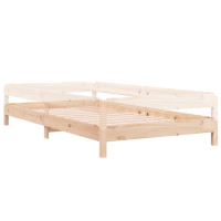 Produktbild för Stapelbar säng 100x200 cm massivt furuträ