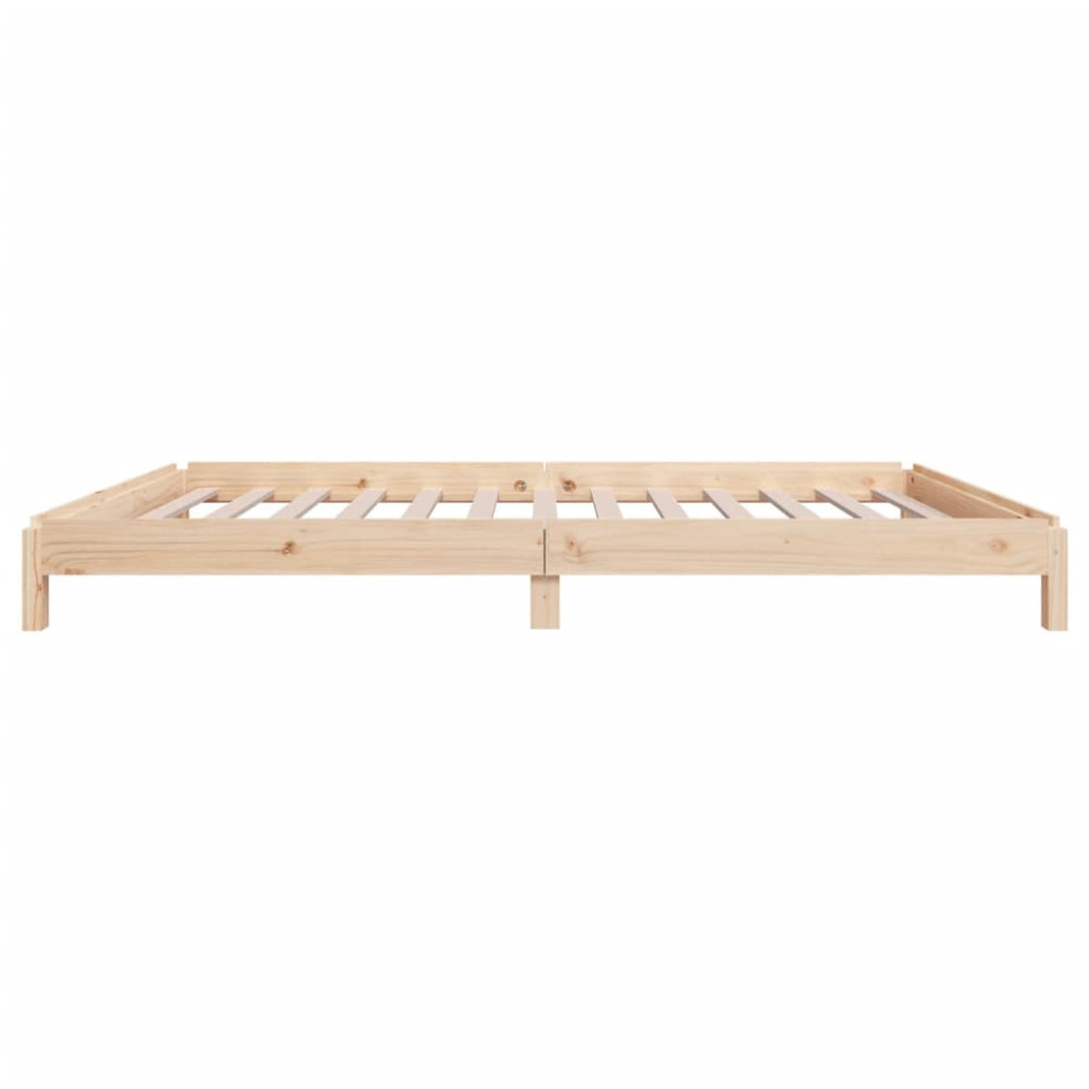 Produktbild för Stapelbar säng 100x200 cm massivt furuträ