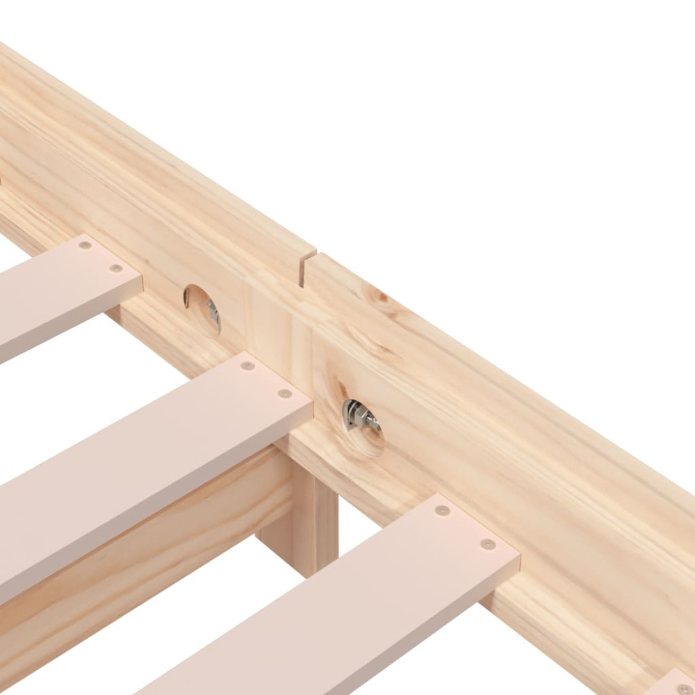 Produktbild för Stapelbar säng 100x200 cm massivt furuträ