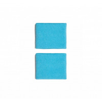 Miniatyr av produktbild för ADIDAS Wrsitband Small 2-pack Cyan Blue