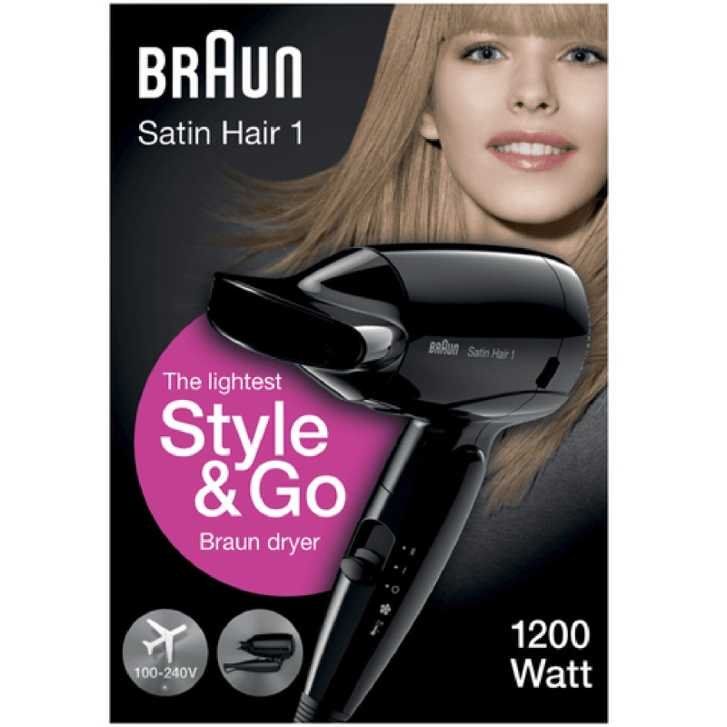 Produktbild för Hårfön Satin Hair 1 HD130