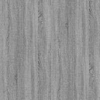 Produktbild för Sidobord grå sonoma 40x40x35 cm konstruerat trä