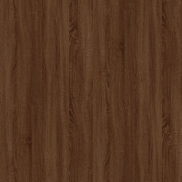 Produktbild för Soffbord brun ek 40x40x35 cm konstruerat trä