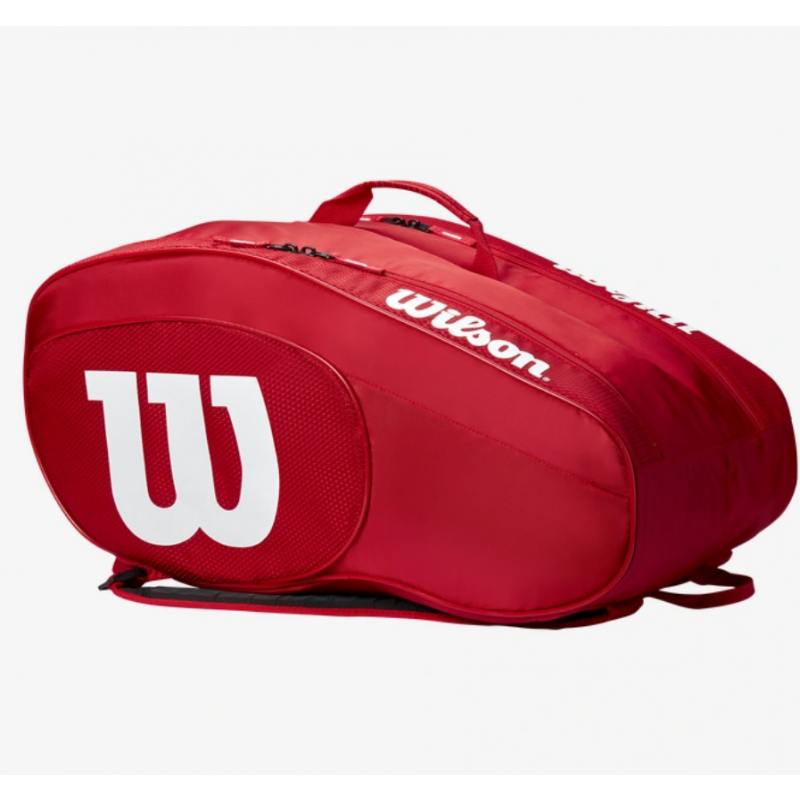 Produktbild för WILSON Team Padel Bag Red