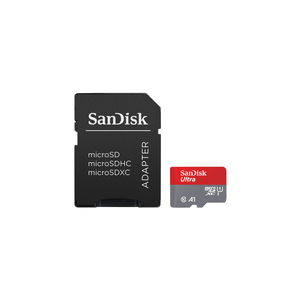 Produktbild för SanDisk Ultra - flash-minneskort - 256 GB - mikroSDXC UHS-I