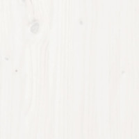 Produktbild för Soffbord vit 80x55x40,5 cm massiv furu