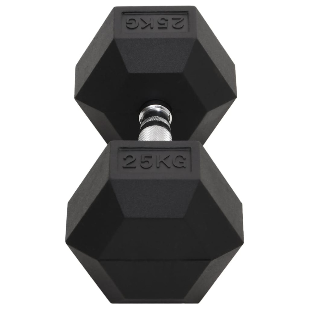 Produktbild för Hantel 25 kg gjutjärn