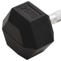 Produktbild för Hantel 25 kg gjutjärn