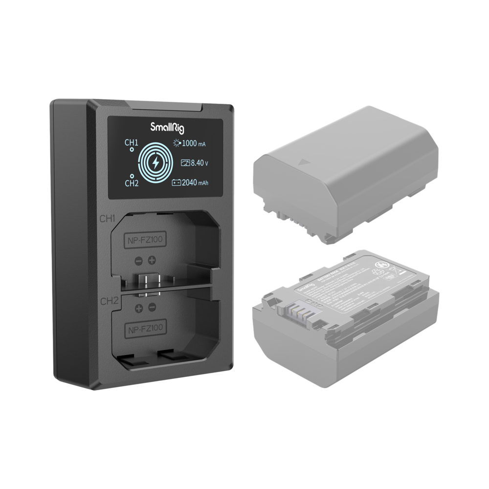 Produktbild för SmallRig 4087 Battery Charger For NP-FZ100 Batteries