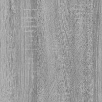 Produktbild för Sängbord grå sonoma 50x39x47 cm