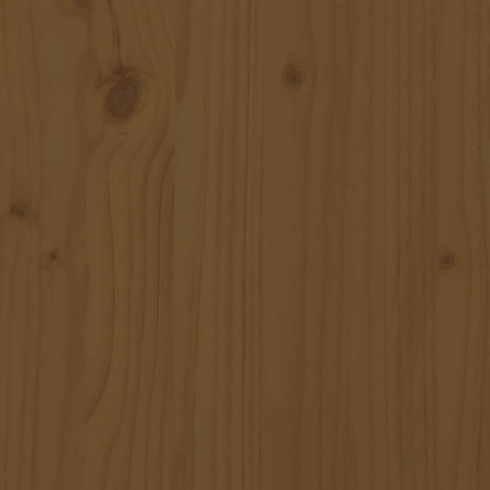 Produktbild för Förvaringslåda honungsbrun 60x32x45,5 cm massiv furu