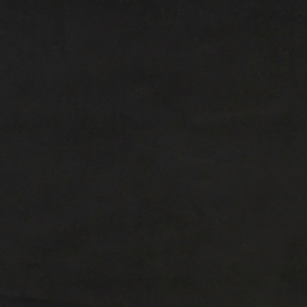 Produktbild för Sängram med huvudgavel svart 90x200 cm sammet