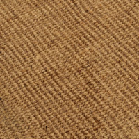 Produktbild för Matta med tofsar 80x300 cm jute