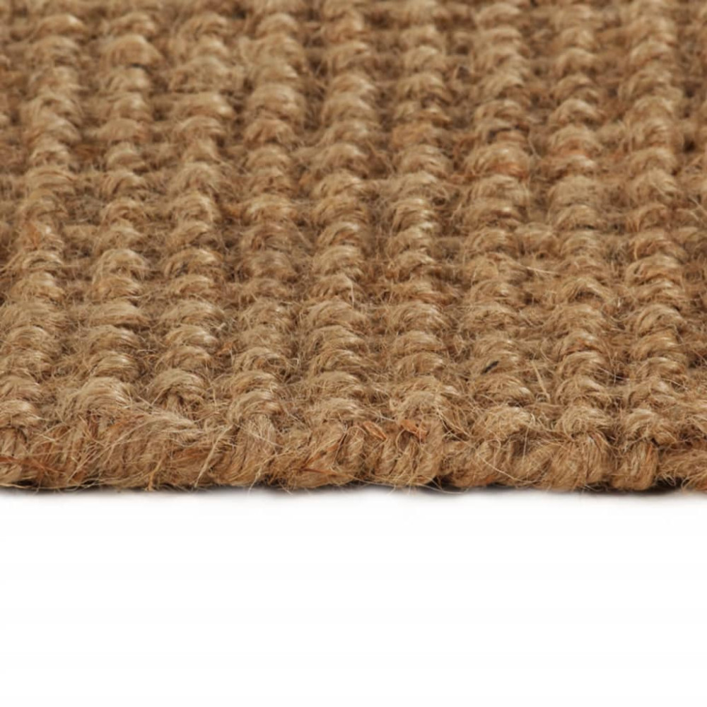 Produktbild för Matta med tofsar 80x300 cm jute