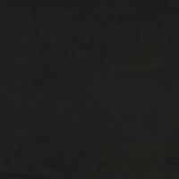Produktbild för Pocketresårmadrass svart 90x190x20 cm sammet