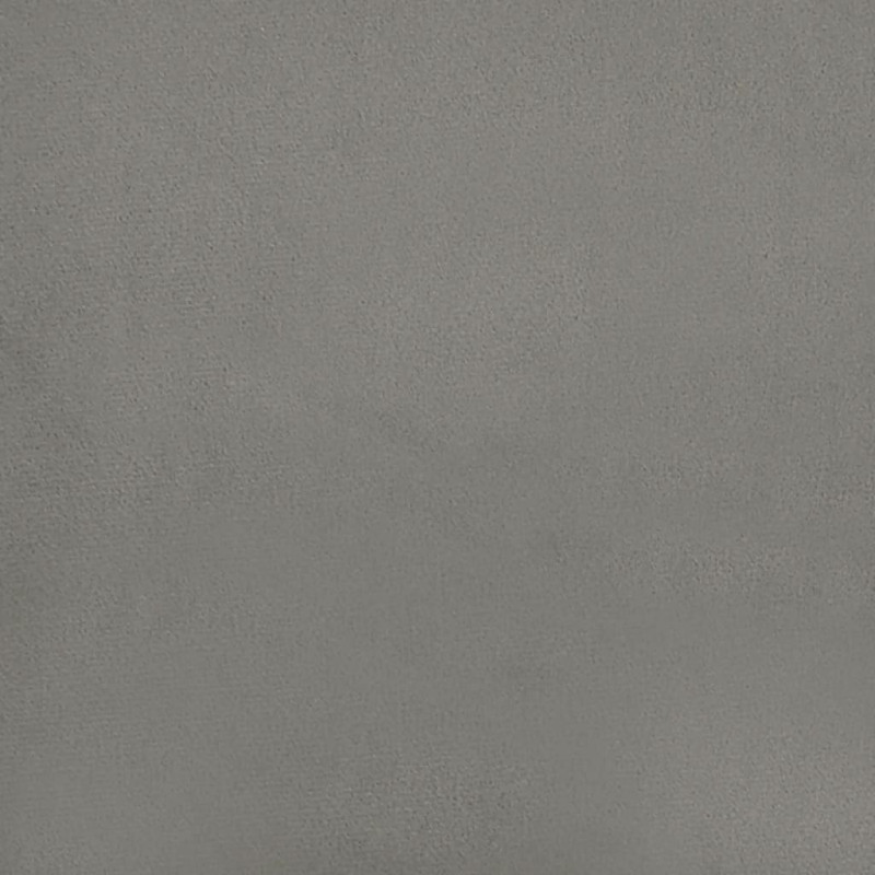 Produktbild för Pocketresårmadrass ljusgrå 120x200x20 cm sammet