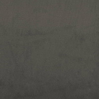 Produktbild för Pocketresårmadrass mörkgrå 140x190x20 cm sammet