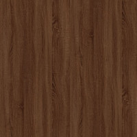 Miniatyr av produktbild för Köksskåp för ugn brun ek 60x46x81,5 cm konstruerat trä