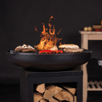 Produktbild för RedFire Grill med stekhäll Matanzas stål matt svart