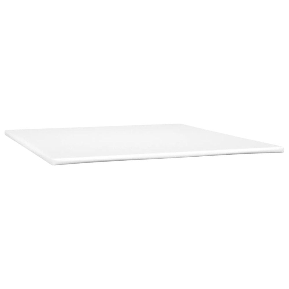Produktbild för Ramsäng med madrass mörkgrå 160x200 cm sammet