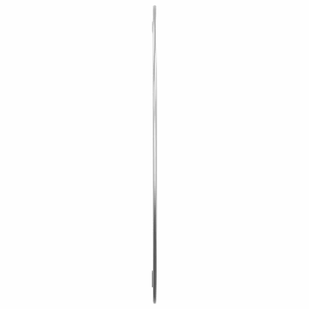 Produktbild för Väggspegel silver Ø 60 cm rund