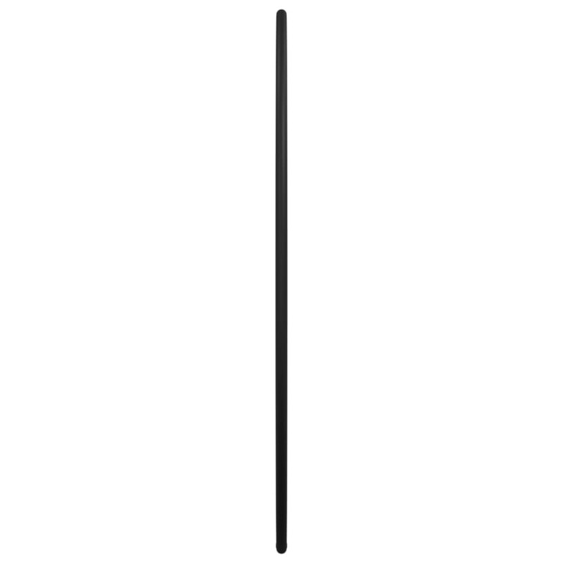 Produktbild för Väggspegel svart Ø 40 cm rund