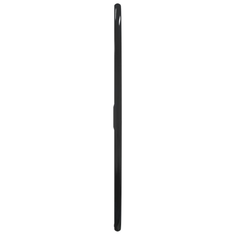 Produktbild för Väggspegel svart 30x25 cm
