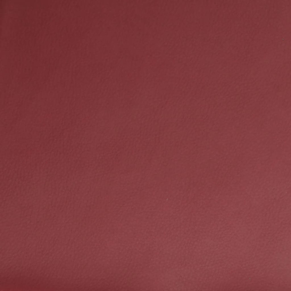 Produktbild för Bänk vinröd 107x80x81 cm konstläder