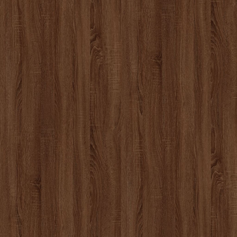 Produktbild för Bokhylla 4 hyllor brun ek 40x24x143cm konstruerat trä