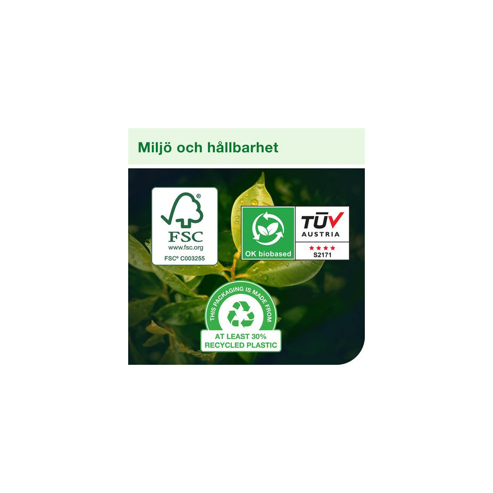 Produktbild för Rengöringsduk TORK W4 Kraftig Bio 105/fp