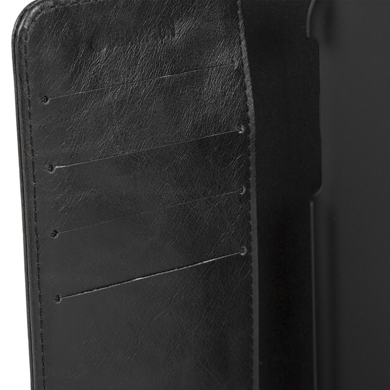 Produktbild för Wallet PU iPhone 6 Plus Svart