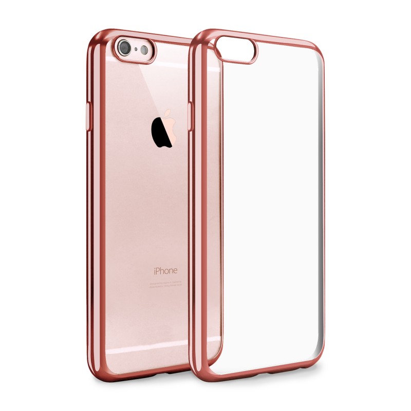 Produktbild för Frame Cover Rosa iPhone 6/6S