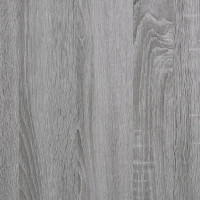 Miniatyr av produktbild för Sidobord 2 st grå sonoma 50x46x50 cm konstruerat trä