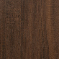 Produktbild för Soffbord brun ek 90x44,5x45 cm konstruerat trä