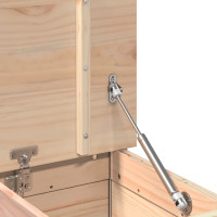 Produktbild för Bänk 110x41x76,5 cm massiv furu