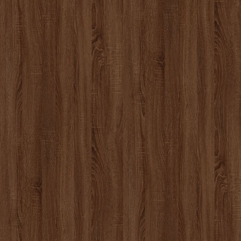 Produktbild för Sidobord brun ek 50x46x35 cm konstruerat trä