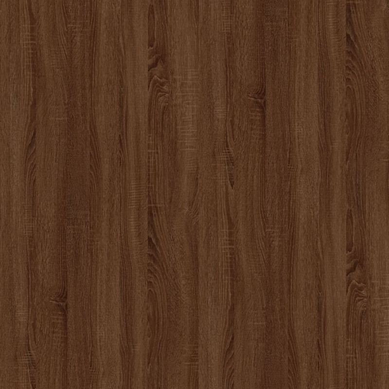 Produktbild för Sidobord brun ek 50x46x35 cm konstruerat trä