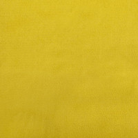Produktbild för Fåtölj gul 62x79x79 cm sammet