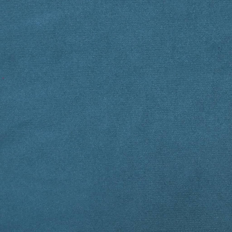 Produktbild för Bänk blå 108x79x79 cm sammet