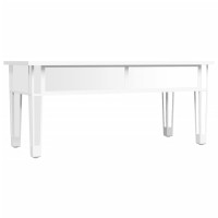 Produktbild för Soffbord med spegel 106x45x45 cm konstruerat trä och glas