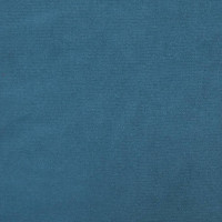 Produktbild för Fåtölj blå 62x79x79 cm sammet