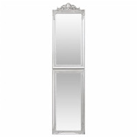 Miniatyr av produktbild för Fristående spegel silver 40x160 cm