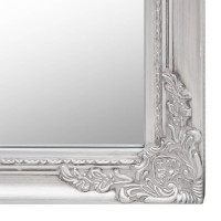 Miniatyr av produktbild för Fristående spegel silver 40x160 cm