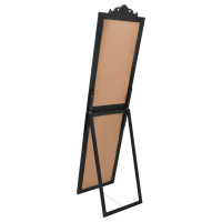 Miniatyr av produktbild för Fristående spegel svart 40x160 cm