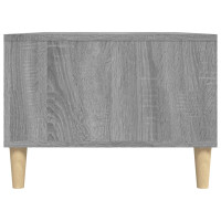 Produktbild för Soffbord grå sonoma 90x50x36,5 cm konstruerat trä